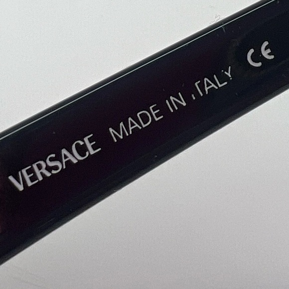 VERSACE Black/Pink Stripe Sunglasses MOD GV3 | PRELOVED!!💓🖤🕶️☀️ - Picture 7 of 14